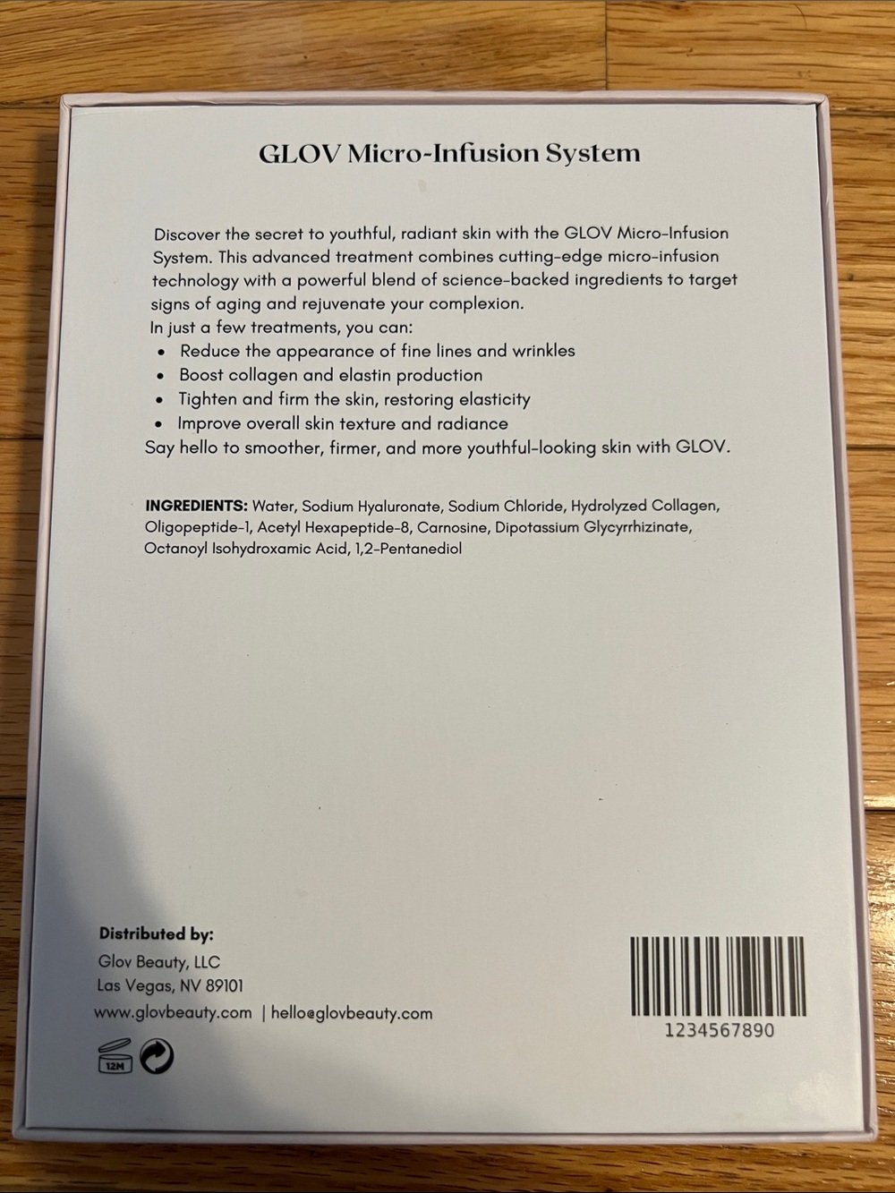 GLOV Beauty Microneedle Infusion -New in box - Picture 2 of 4